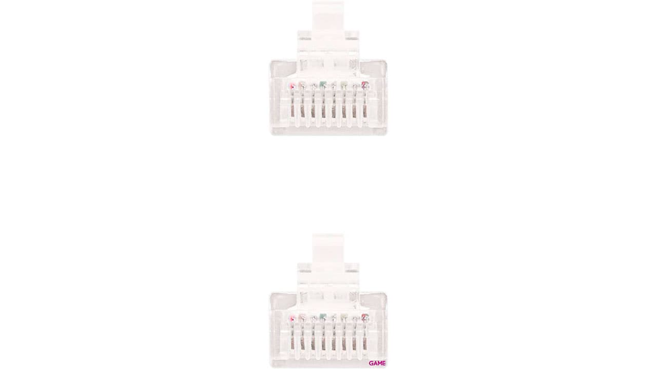 Nanocable 1m RJ45 CAT.6 UTP Blanco - Cable Red