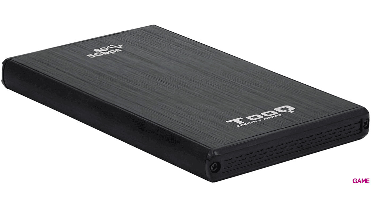 TooQ TQE-2522B 2.5" Negro - Caja Disco Duro