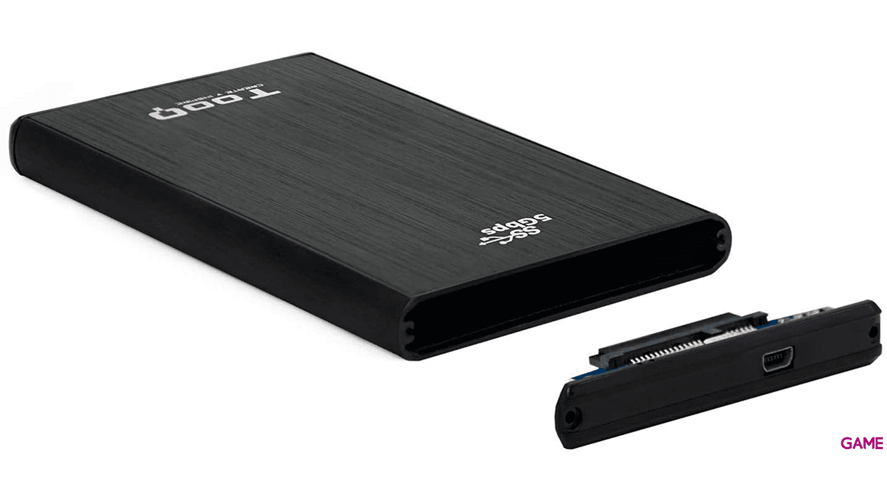 TooQ TQE-2522B 2.5" Negro - Caja Disco Duro