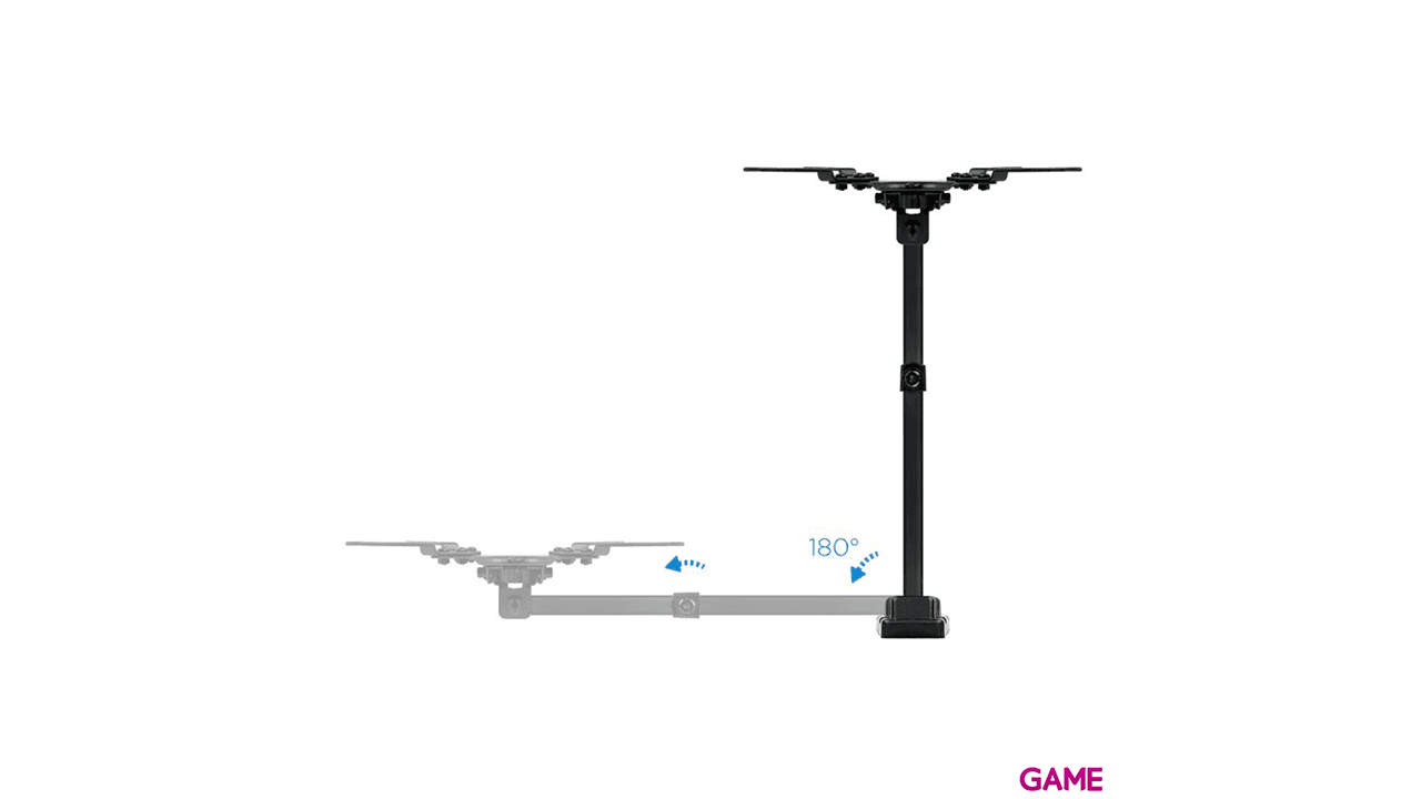 TooQ LP2142TNL-B TV mount 106,7 cm (42") Negro