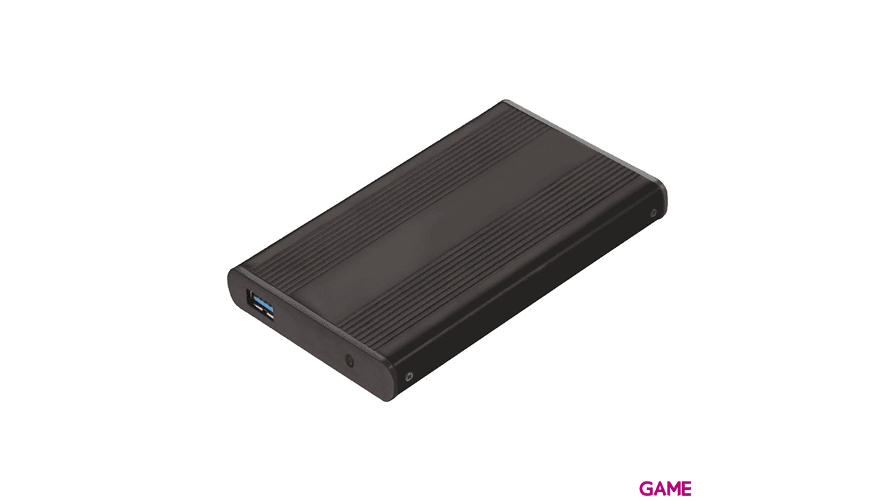 TooQ TQE-2524B Caja 2.5" HDD Negro - Adaptador