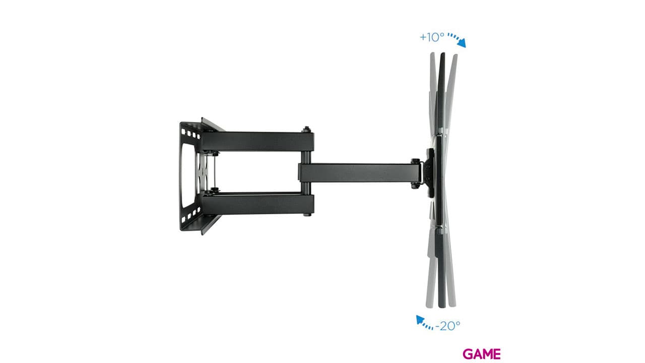 TooQ giratorio e Inclinable 37-70 Negro - Soporte