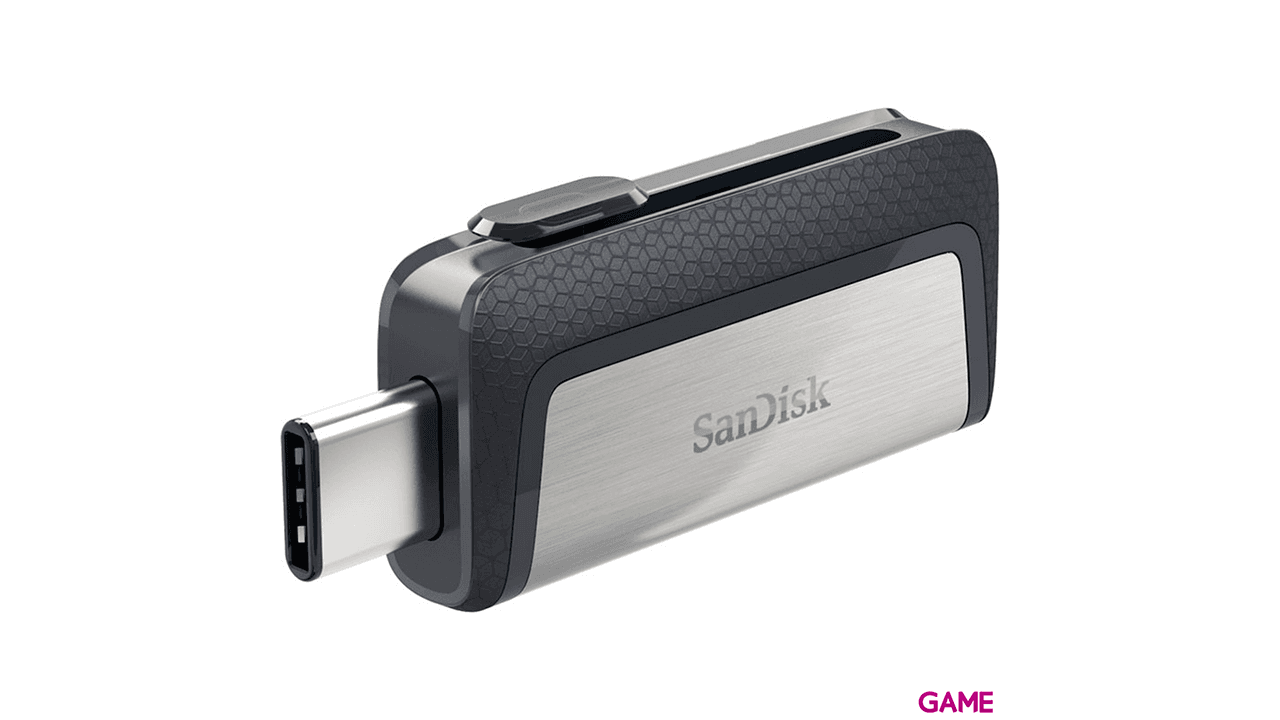 Sandisk Ultra Dual Drive USB C 64GB USB - USB C 3.2 Gen 1 Negro Plata - Pendrive