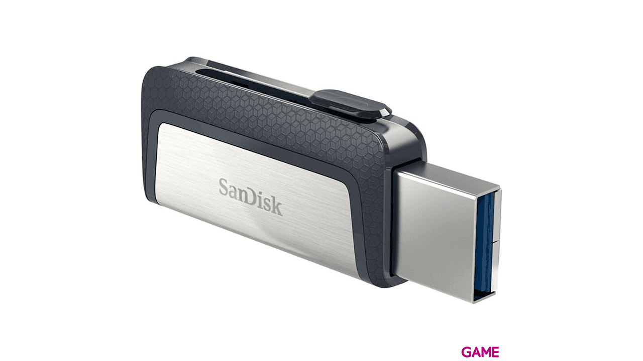 Sandisk Ultra Dual Drive USB C 64GB USB - USB C 3.2 Gen 1 Negro Plata - Pendrive