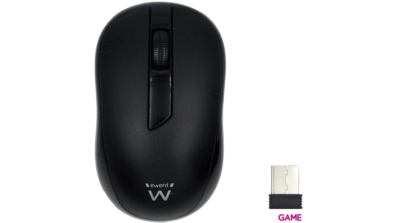 Ewent EW3223 Inalámbrico Óptico 1000 DPI - Raton Gaming
