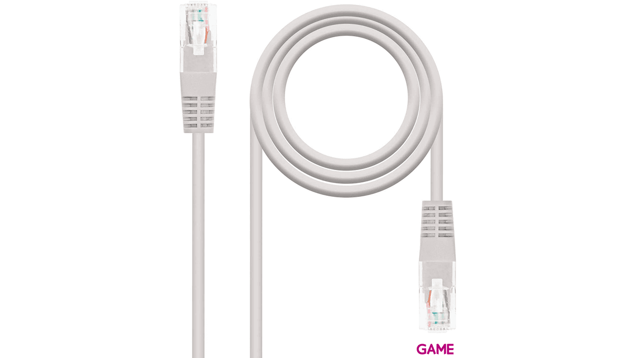 Nanocable Latiguillo RJ45 CAT.5E UTP AWG24, 1.5 M - Cable Red