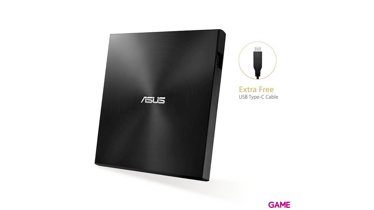 Asus ZenDrive U9M DVD±RW Negro - Regrabador