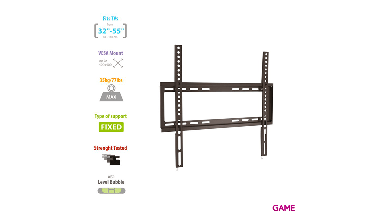 Ewent EW1502 55" Negro - Soporte