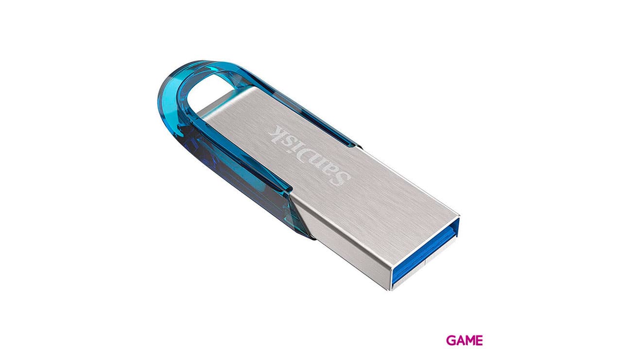 Sandisk Ultra Flair unidad flash USB 32GB USB tipo A 3.2 Gen 1 (3.1 Gen 1) Azul, Plata