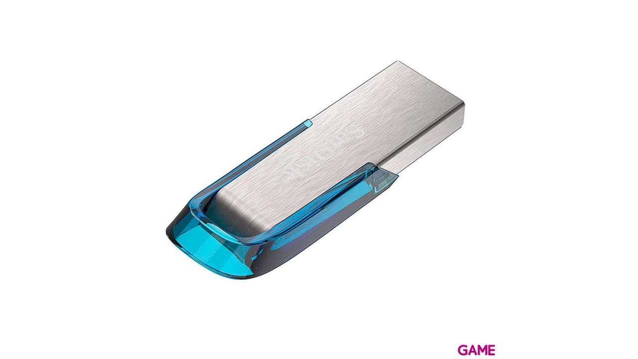 Sandisk Ultra Flair unidad flash USB 32GB USB tipo A 3.2 Gen 1 (3.1 Gen 1) Azul, Plata