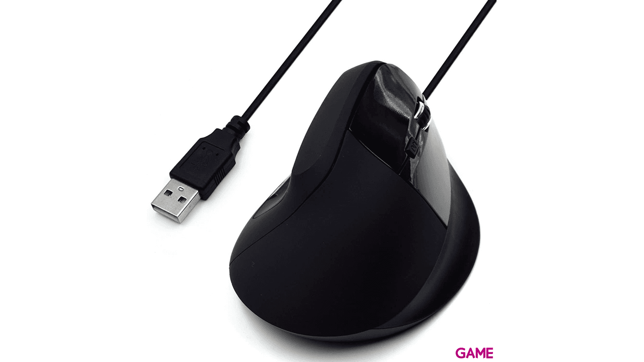 Ewent EW3157 USB tipo A Óptico 1800DPI - Raton