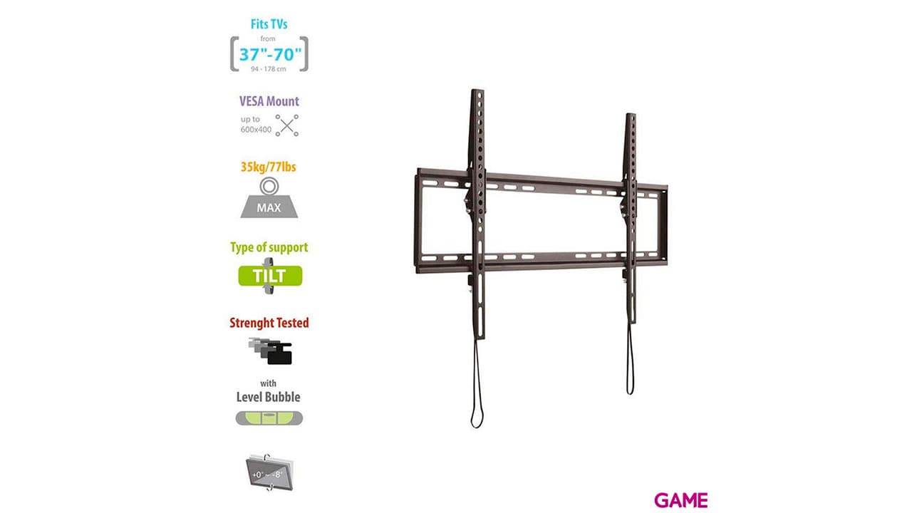 Ewent EW1507 TV mount 177,8 cm (70") Negro