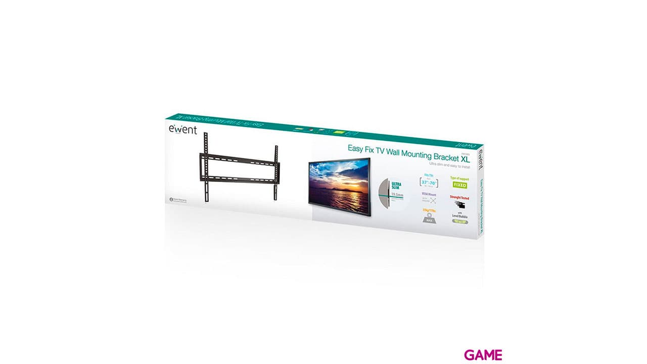 Ewent EW1503 TV mount 177,8 cm (70") Negro
