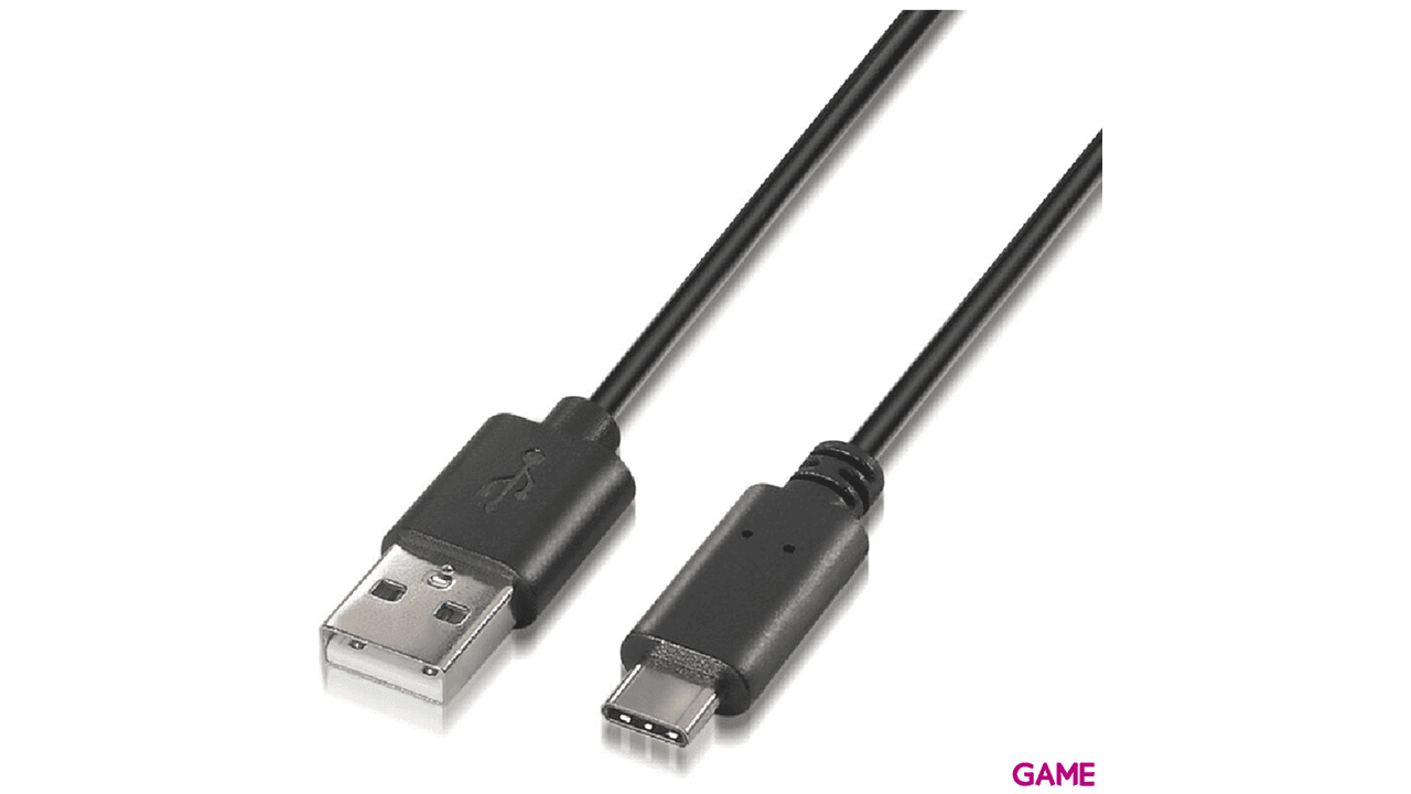 Nanocable USB 2.0, 1m cable USB USB C USB A Negro