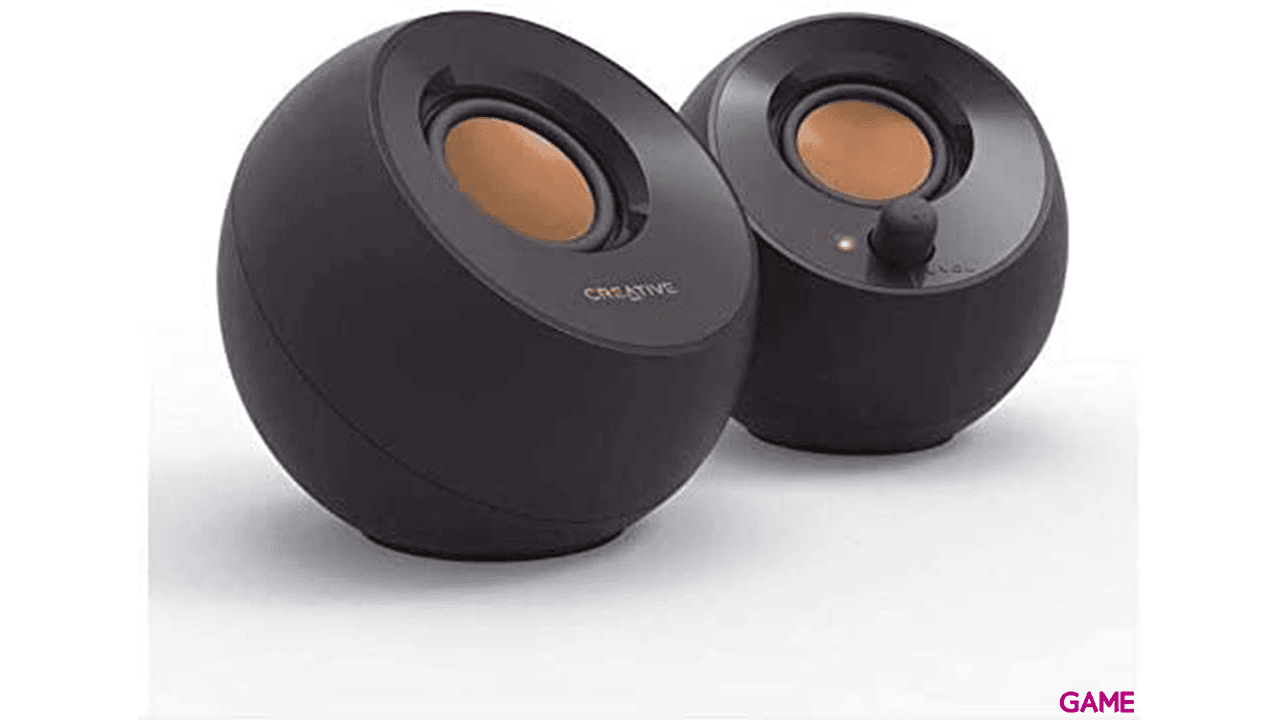 Creative Pebble 2.0 Negro USB Desktop Speakers - Altavoces