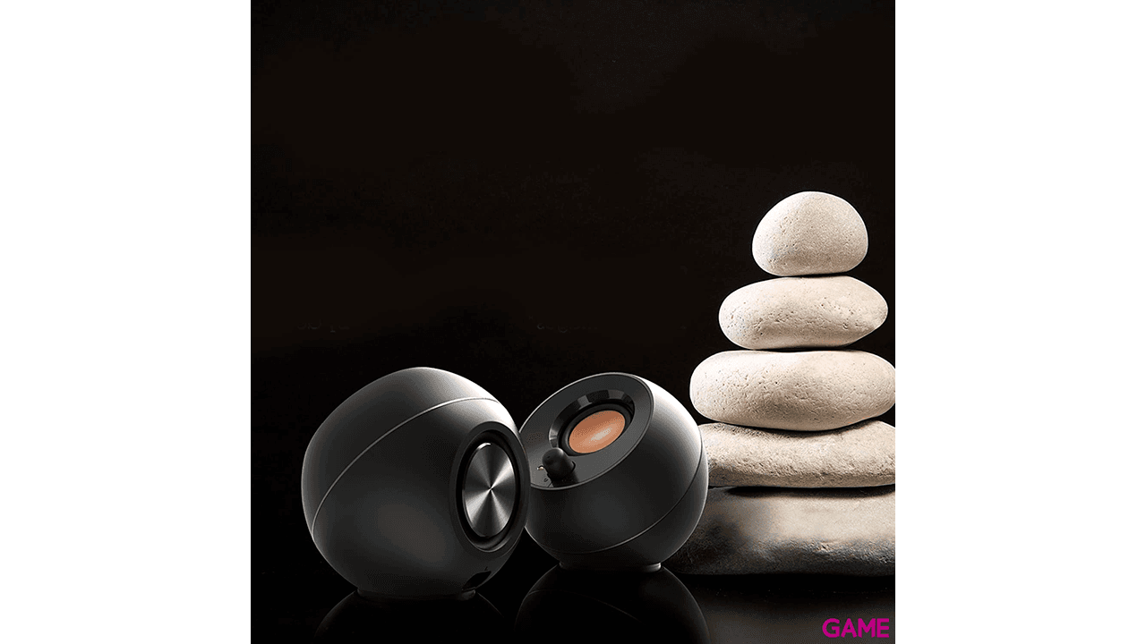 Creative Pebble 2.0 Negro USB Desktop Speakers - Altavoces