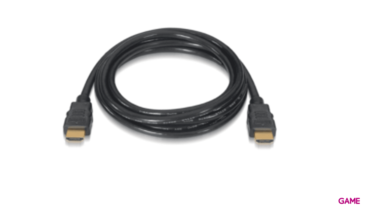 Nanocable HDMI V2.0, 2m Negro - Cable