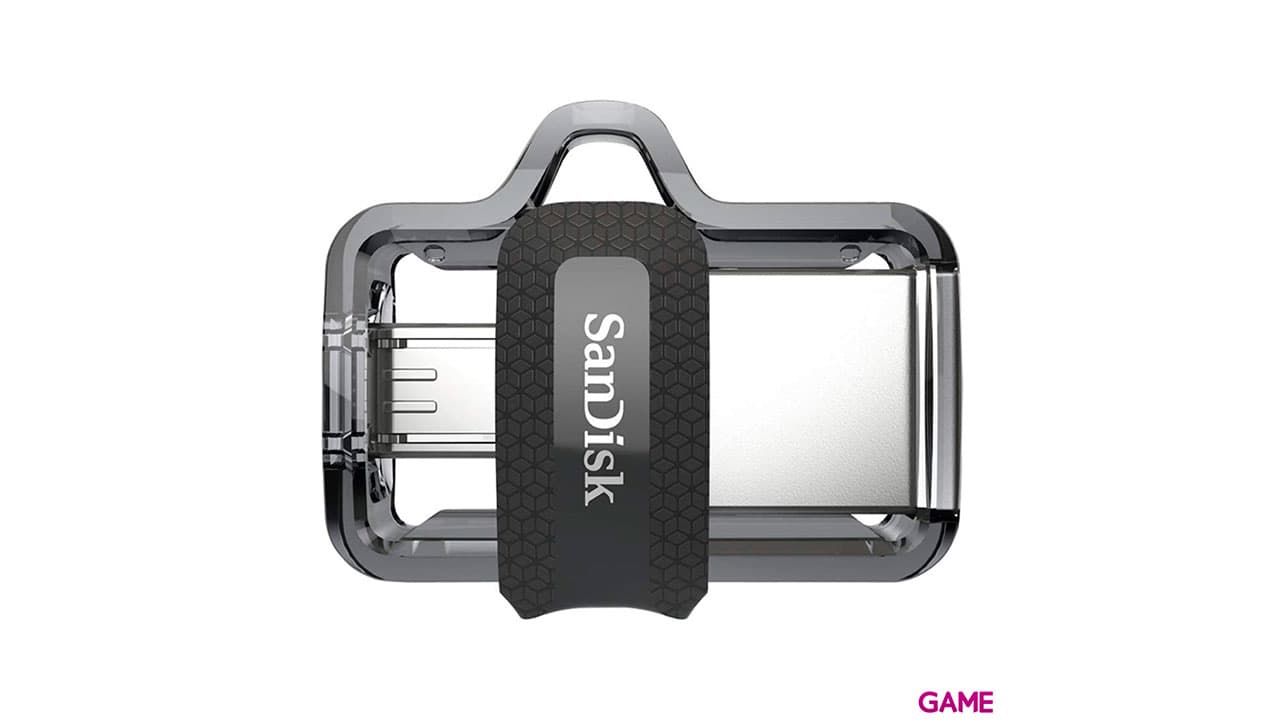 Sandisk Ultra Dual m3.0 32GB USB A / Micro-USB Negro Plata - Pendrive