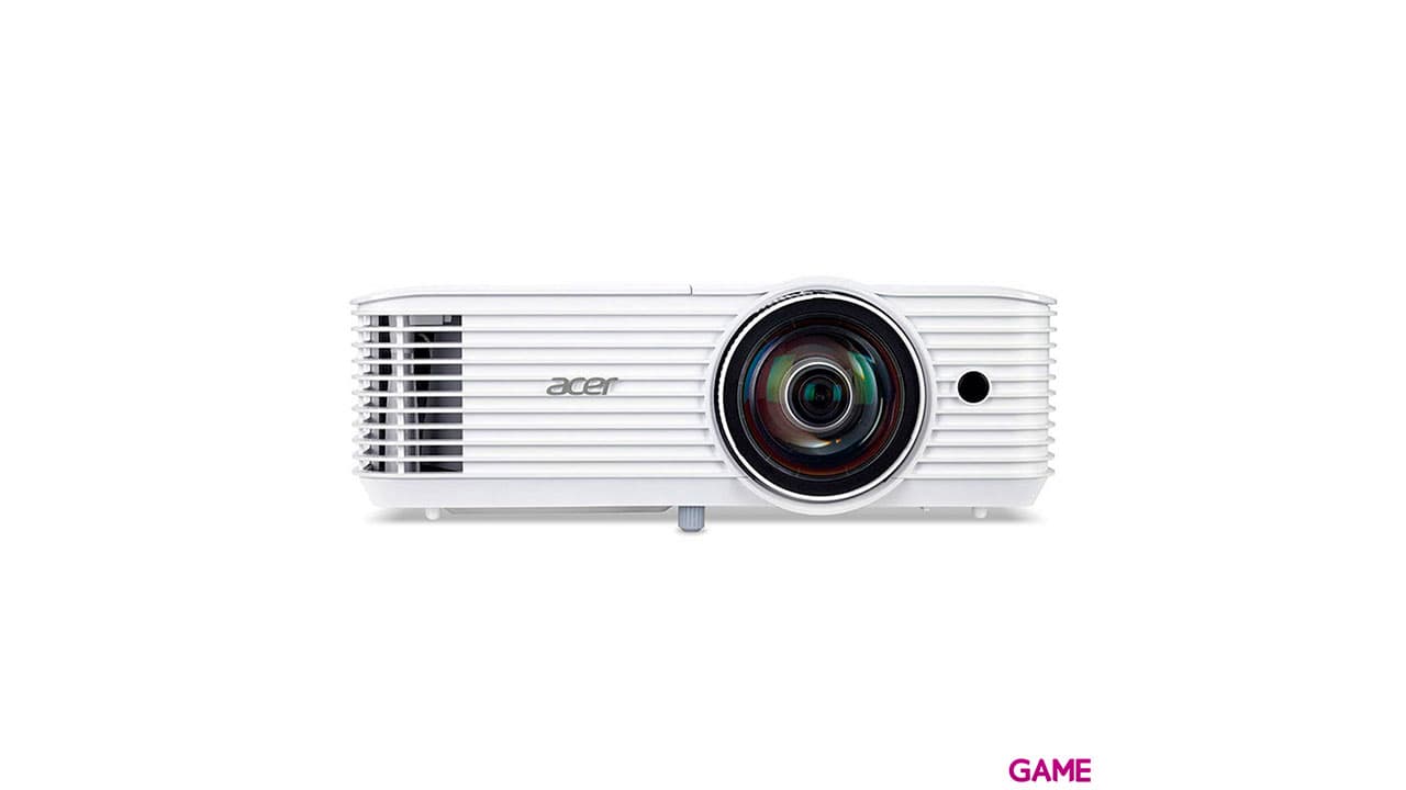 Acer S1286H videoproyector 3500 lúmenes ANSI DLP XGA (1024x768) Proyector instalado en el techo Blanco