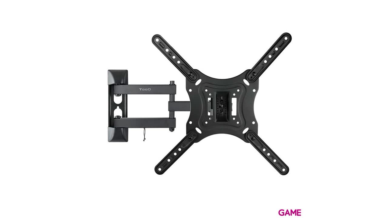 TooQ Giratorio e Inclinable 23”- 55” Tres Pivotes Negro - Soporte