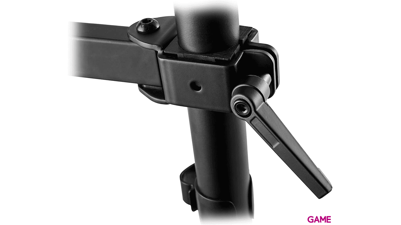 Ewent EW1510 Brazo para monitor hasta 27" 3 puntos de giro Soporte Negro