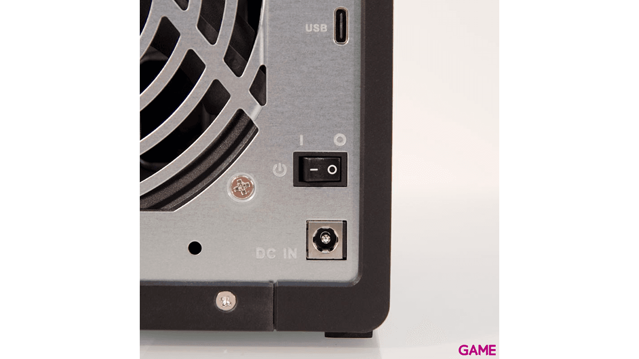 QNAP TR-004 unidad de disco multiple Negro