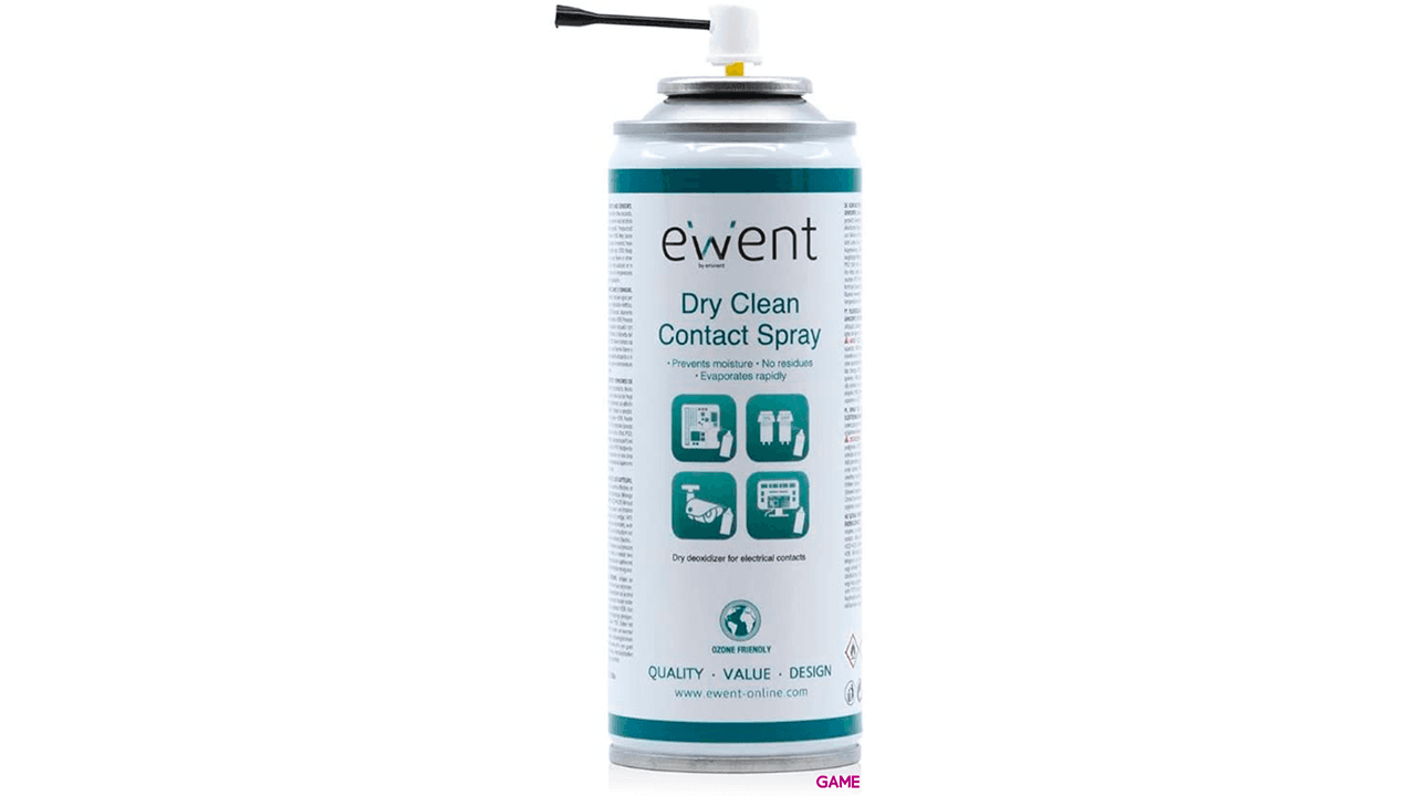 Ewent EW5614 Spray Pantallas - Plásticos 200 ml - Limpieza