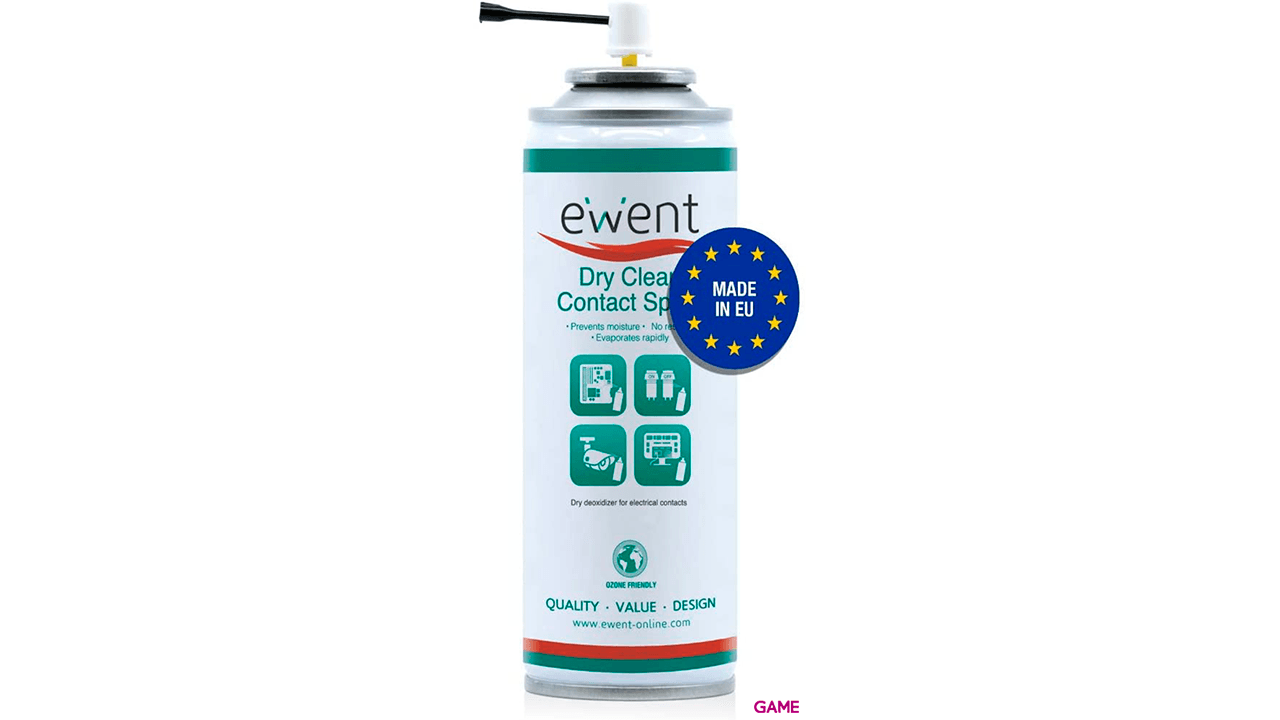 Ewent EW5614 Spray Pantallas - Plásticos 200 ml - Limpieza