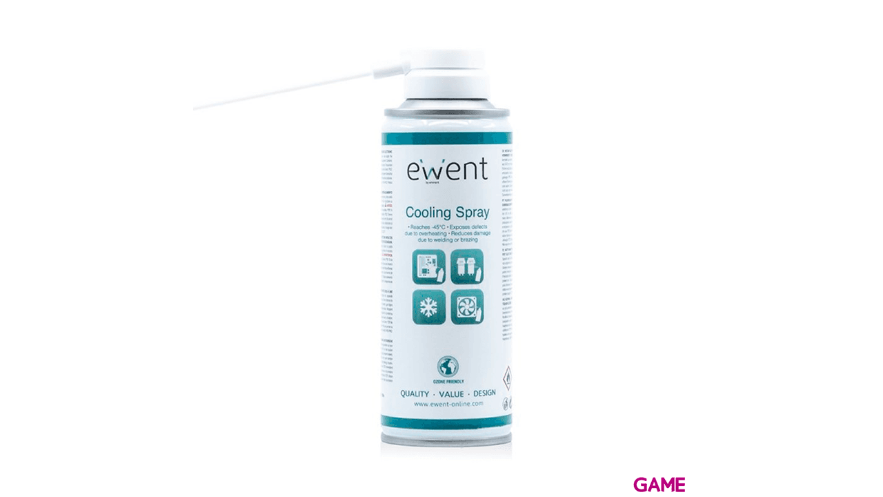 Ewent EW5616 spray de congelación 200 ml -45 °C - Limpieza