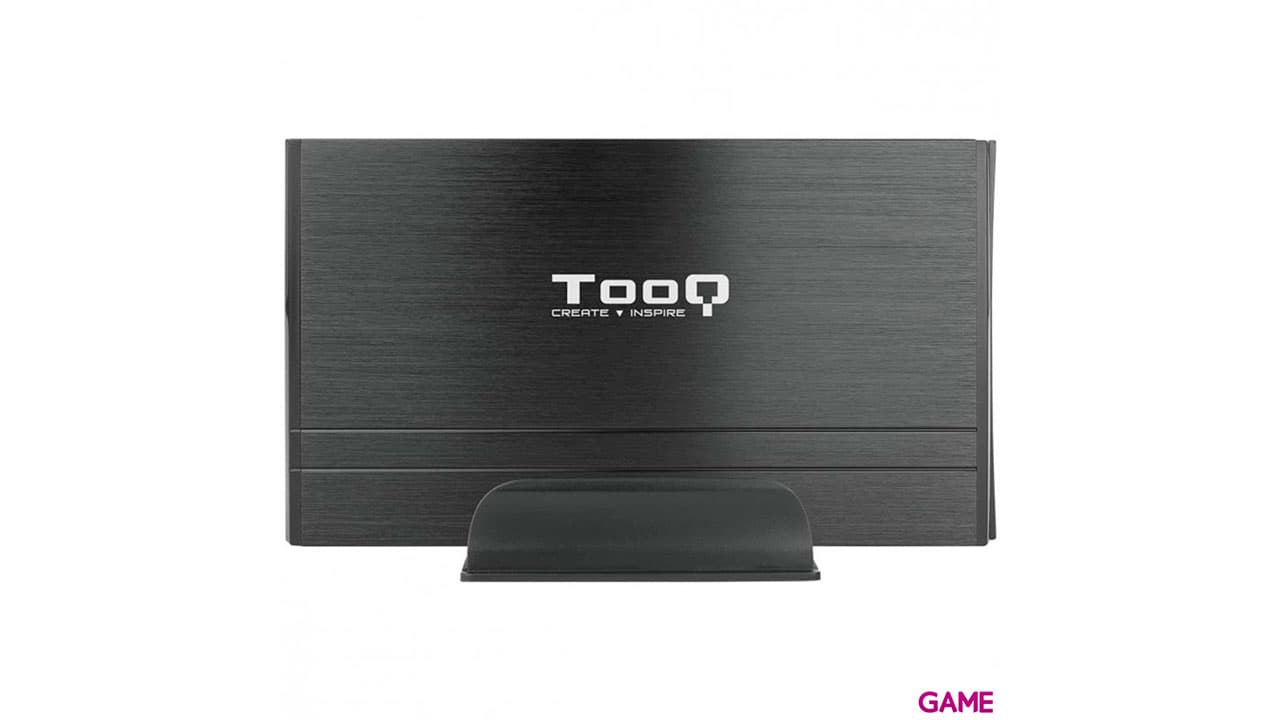 TooQ Caja HDD 3,5" IDE/SATA A USB 2.0 Negro - Adaptador