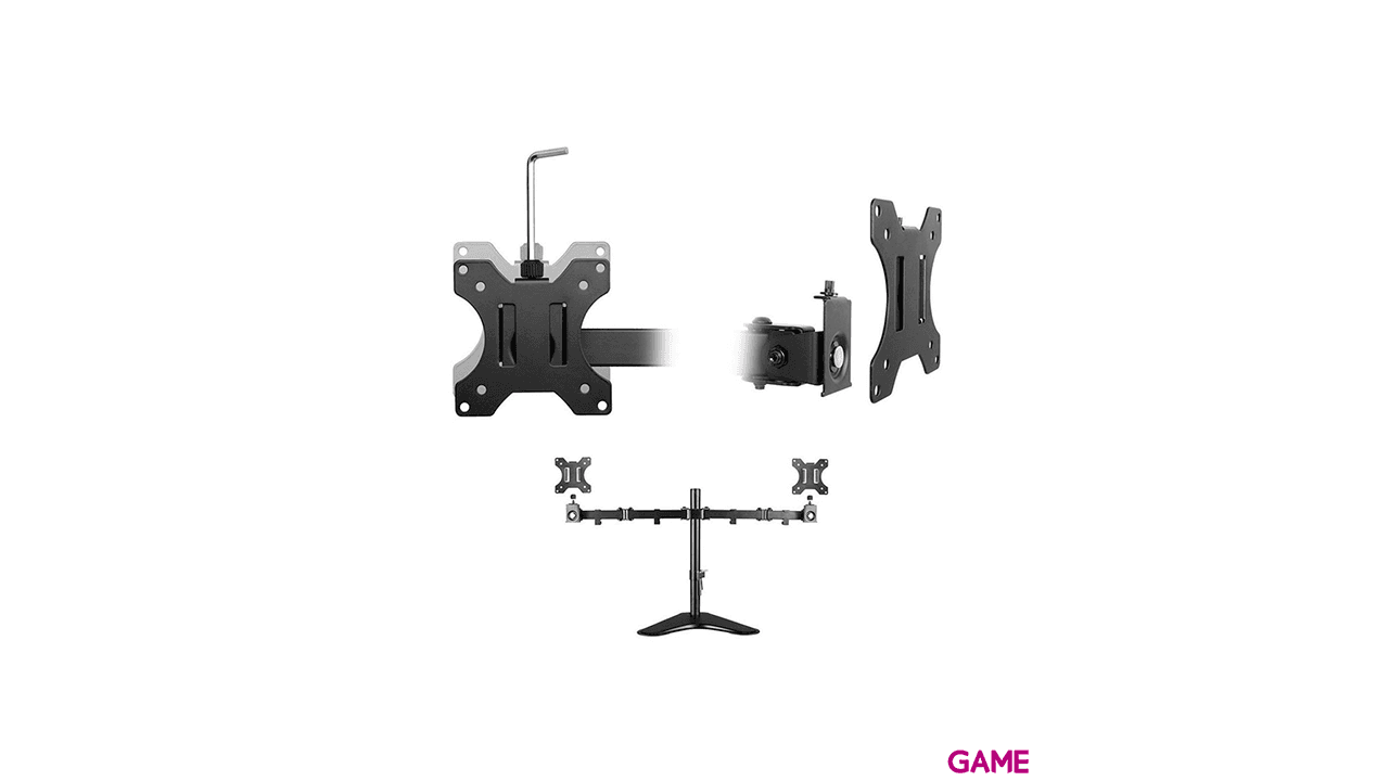Ewent EW1536 soporte para monitor 81,3 cm (32") Independiente Negro
