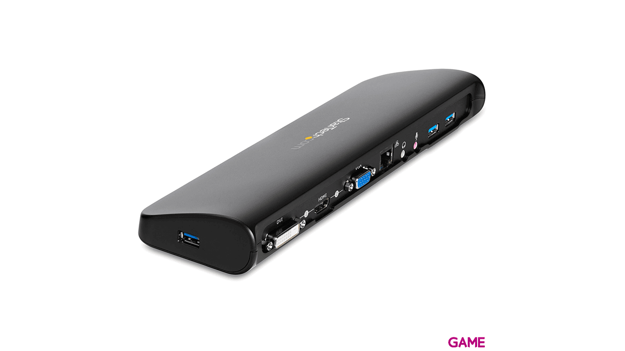 StarTech.com USB 3.0 para Dos Monitores con HDMI y DVI/VGA - Dock Station