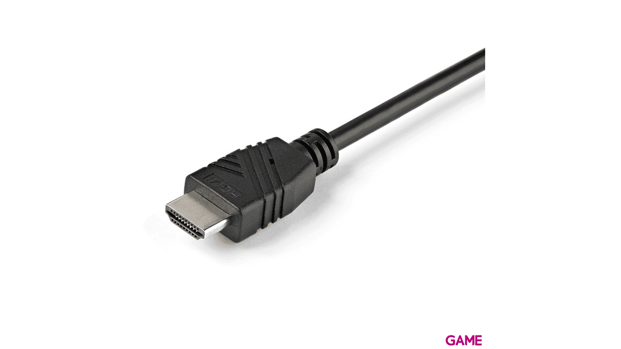 StarTech.com Switch KVM de 2 Puertos HDMI con Cables Incorporados - USB 4K 60Hz