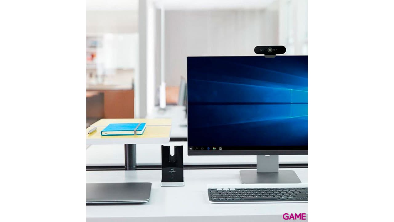 Logitech Brio 4096 x 2160 Pixeles USB 3.2 Gen 1 Negro - Webcam