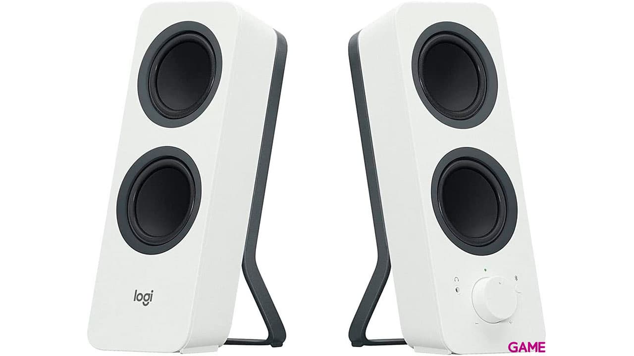 Logitech Z207 Altavoces de ordenador Bluetooth - 2.0 - 10W - Blancos