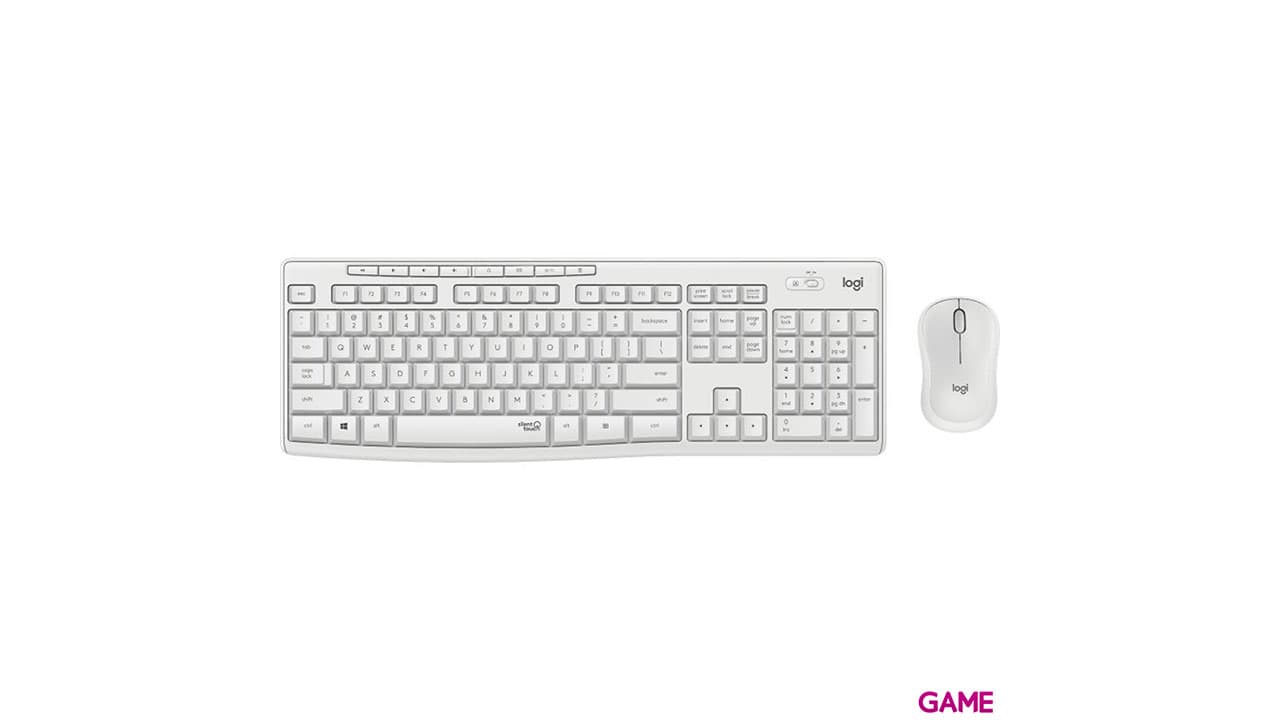 Logitech MK295 Silent Wireless Combo Blanco - Pack Perifericos
