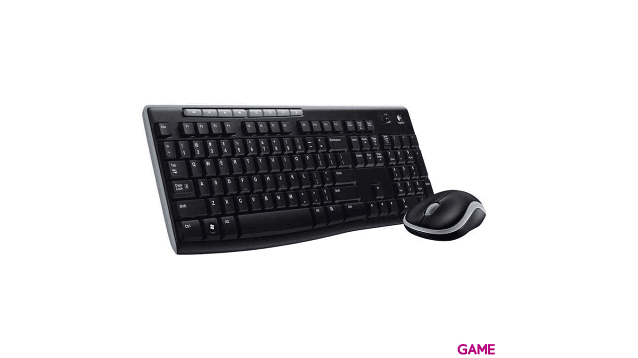 Logitech MK270 teclado RF inalámbrico QWERTZ Alemán Negro - Combo