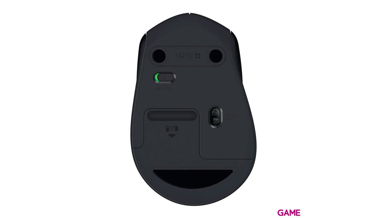 Logitech M280 Wireless Optico 1000DPI Negro - Raton