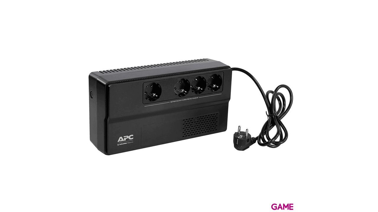 APC BV500I-GR sistema de alimentación ininterrumpida (UPS) Línea interactiva 500 VA 300 W 4 salidas AC