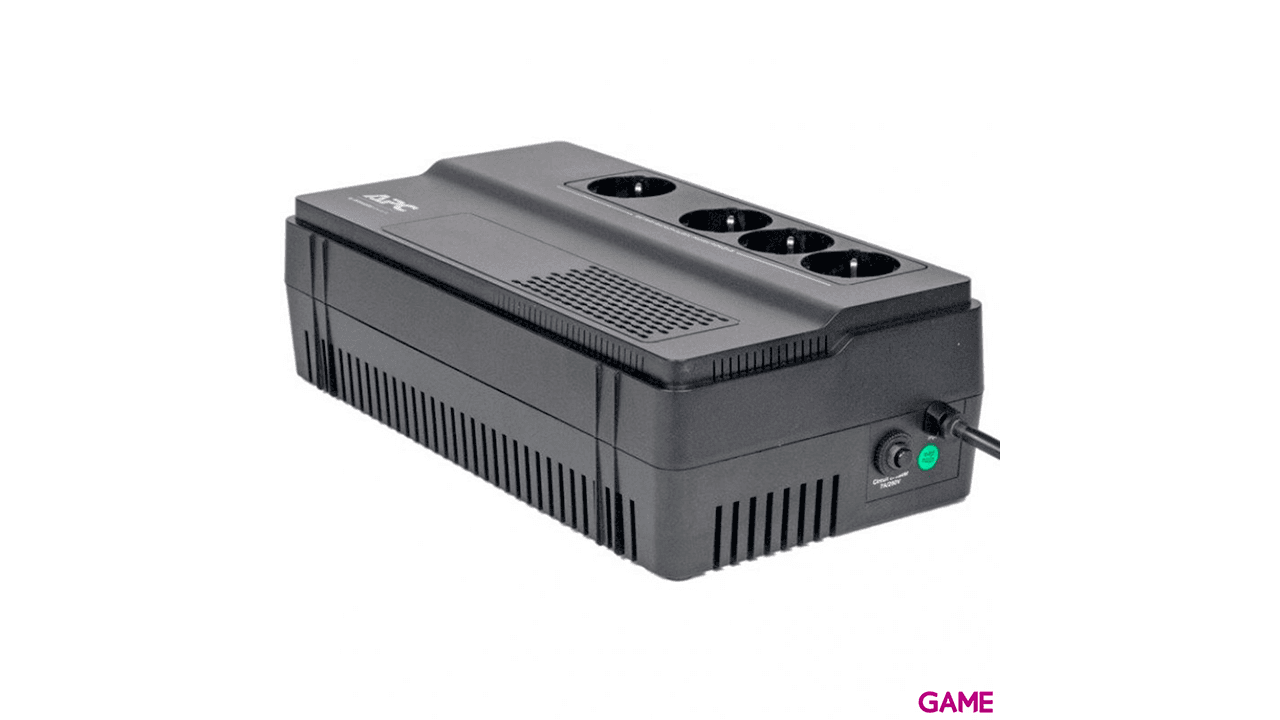 APC BV500I-GR sistema de alimentación ininterrumpida (UPS) Línea interactiva 500 VA 300 W 4 salidas AC