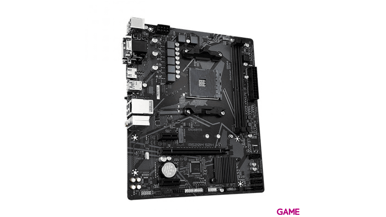 GIGABYTE A520M S2H Zocalo AM4 Micro ATX - Placa Base