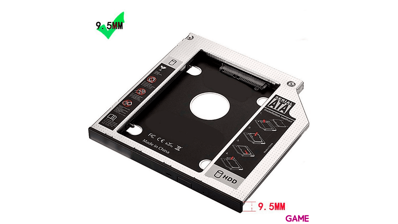 Ewent EW7003 funda para disco duro externo Acrilonitrilo butadieno estireno ABS Aluminio Negro Blanco
