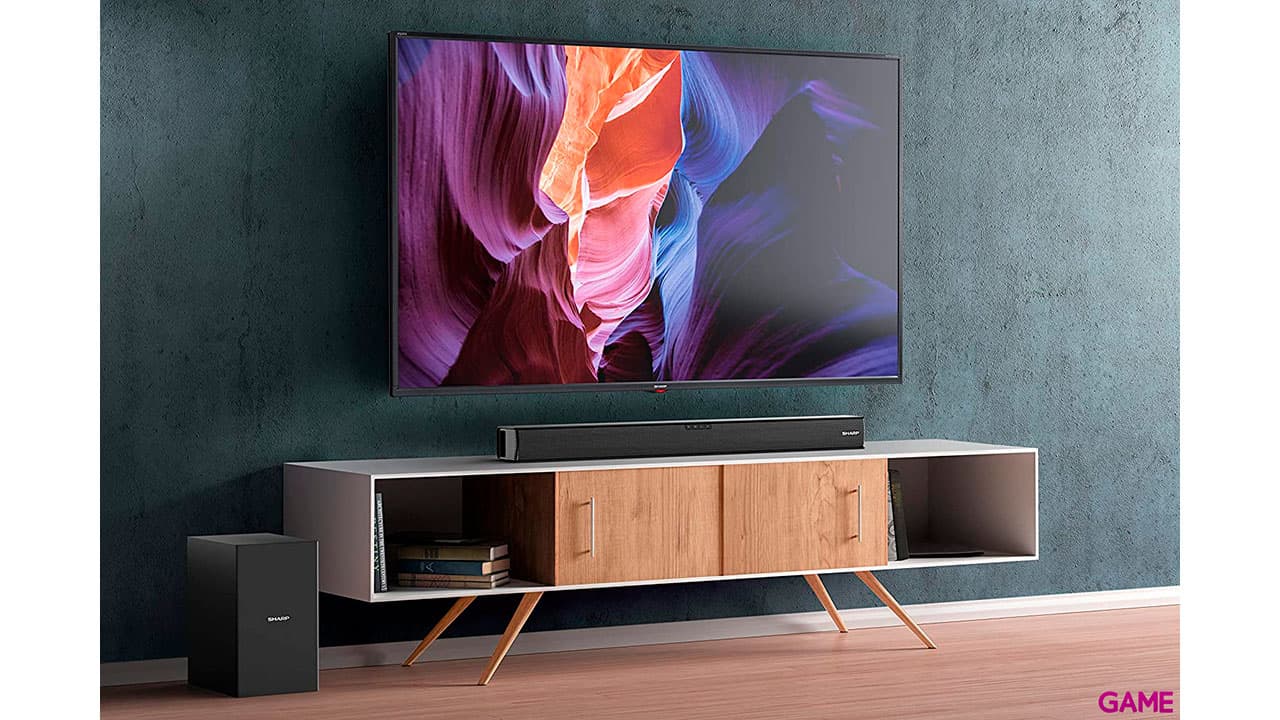 Sharp HT-SBW182 altavoz soundbar 2.1 canales 160 W Negro