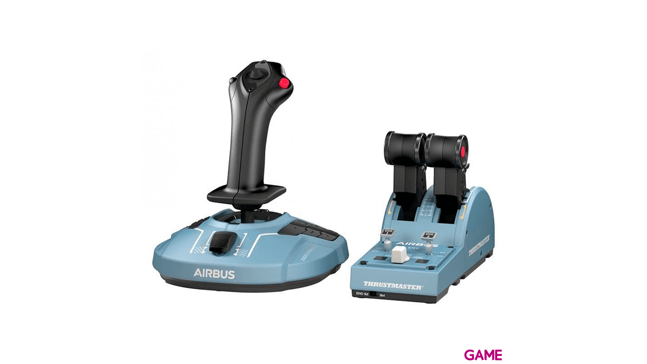 Thrustmaster TCA Officer Pack Airbus Edition Joystick + Throttle - Pack