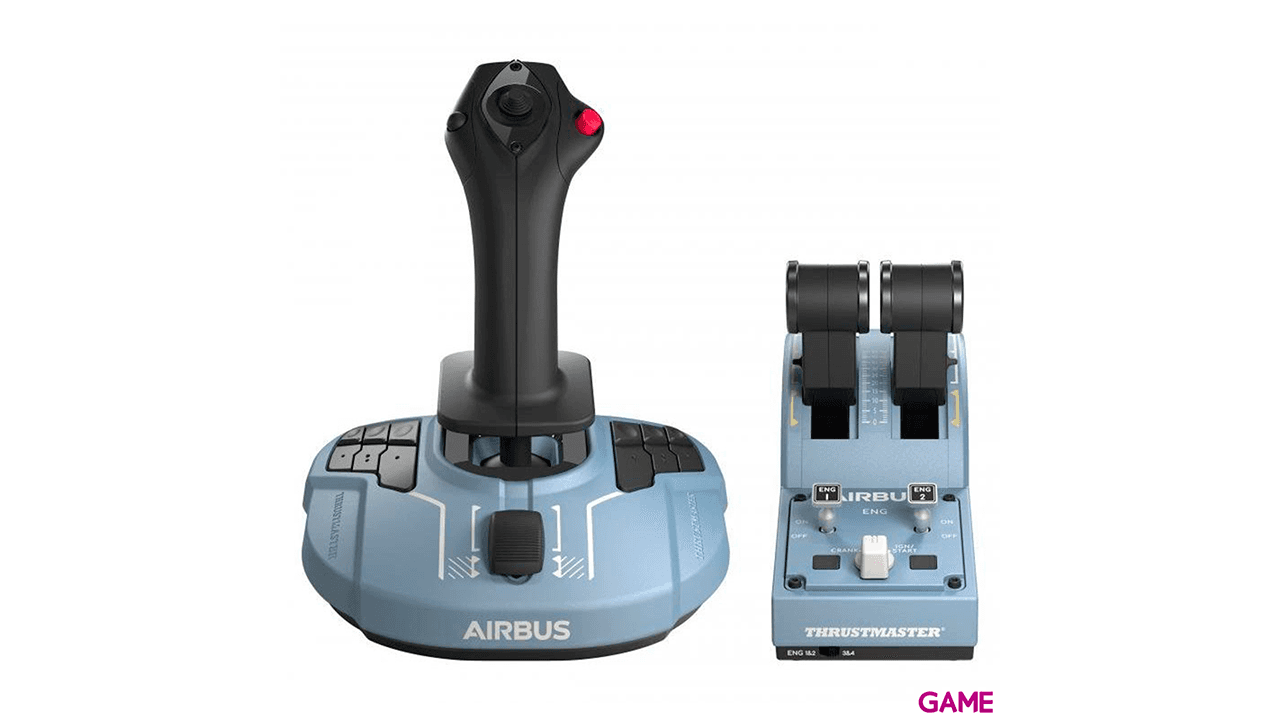 Thrustmaster TCA Officer Pack Airbus Edition Joystick + Throttle - Pack