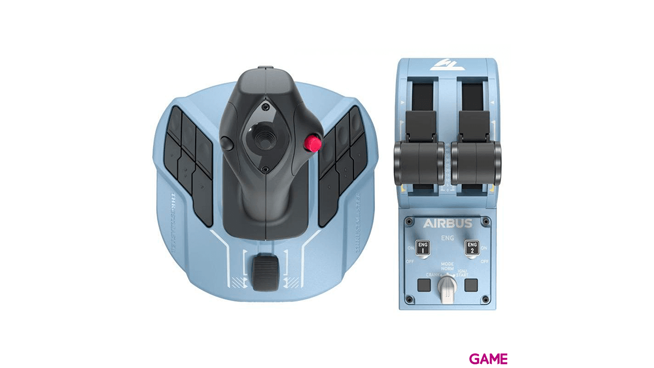 Thrustmaster TCA Officer Pack Airbus Edition Joystick + Throttle - Pack