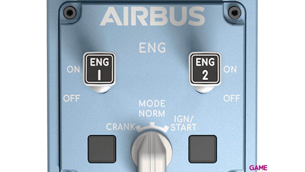 Thrustmaster TCA Quadrant Throttle Airbus Edition - Palanca de Gases