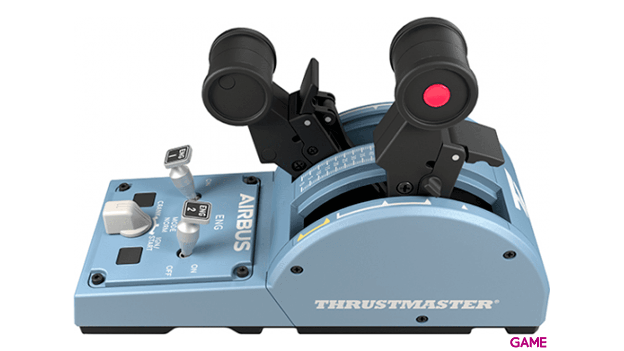 Thrustmaster TCA Quadrant Throttle Airbus Edition - Palanca de Gases