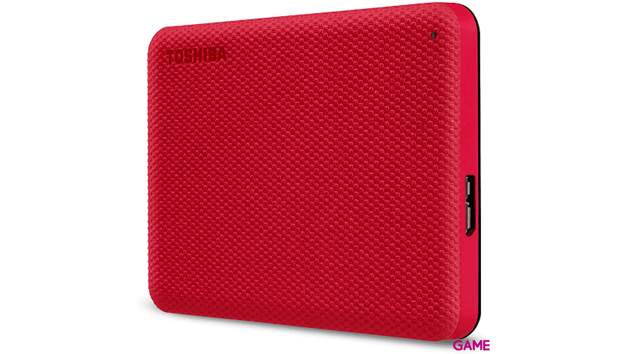 Toshiba Canvio Advance disco duro externo 4000 GB Rojo