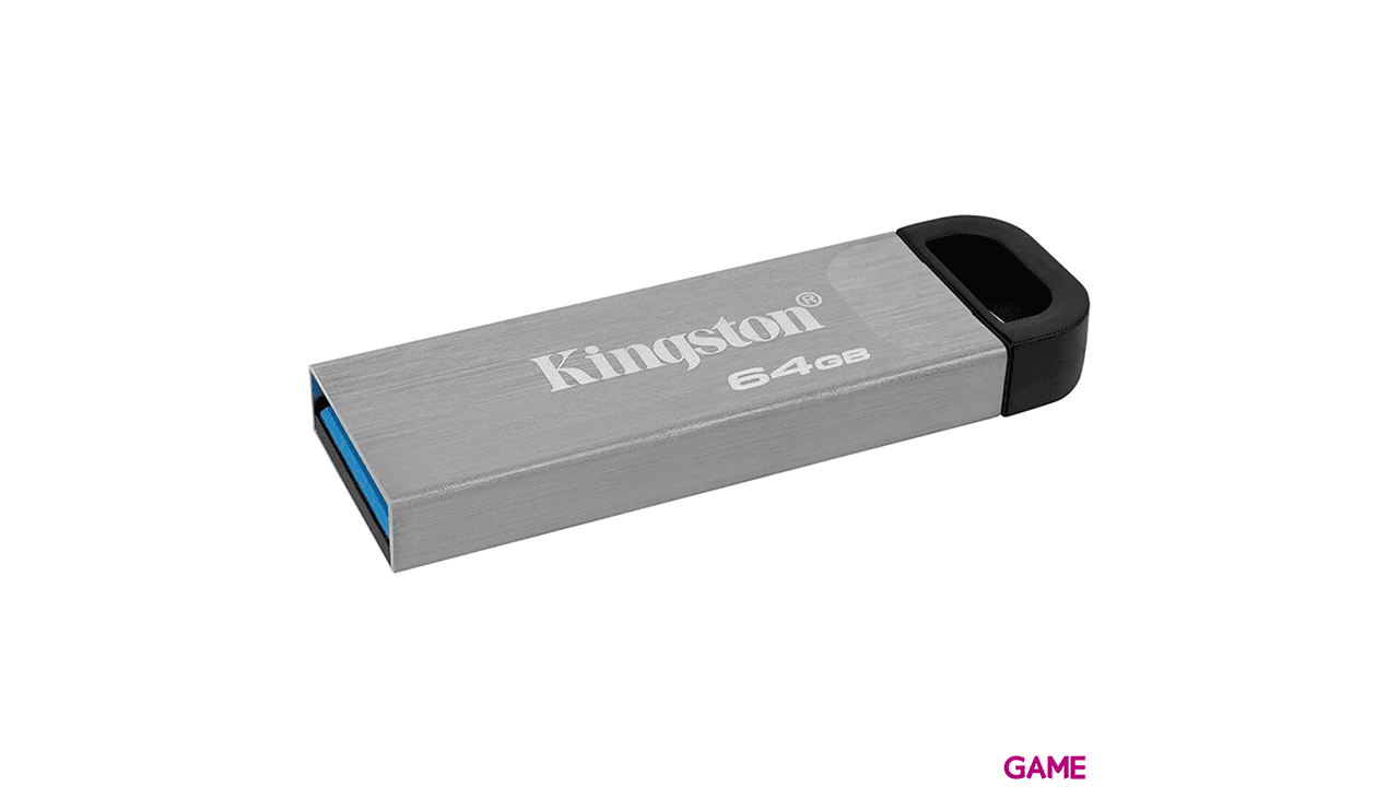 Kingston Technology DataTraveler Kyson 64GB USB 3.2 Gen 1 (3.1 Gen 1) Plata - Pendrive